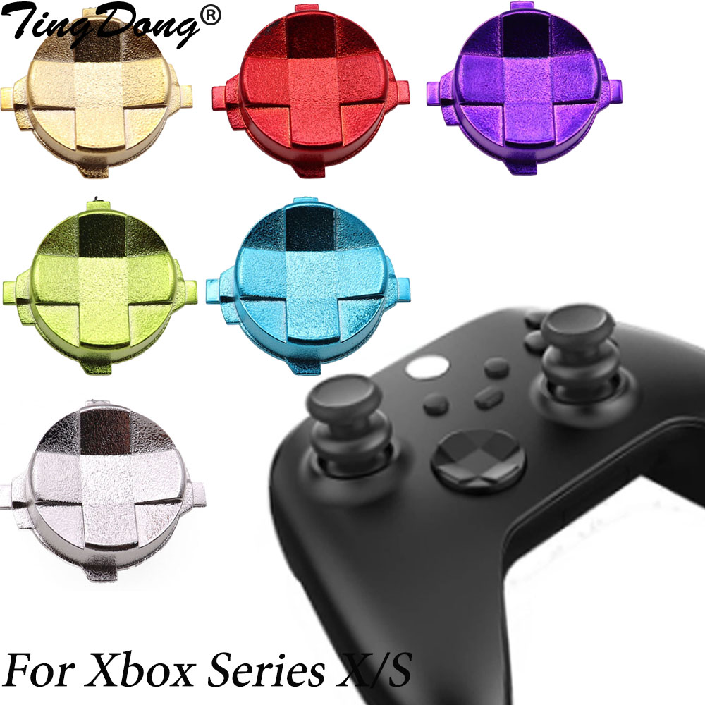 Microsoft Console Xbox Series X - 아날로그 크로스 버튼 크롬 썸 스틱,