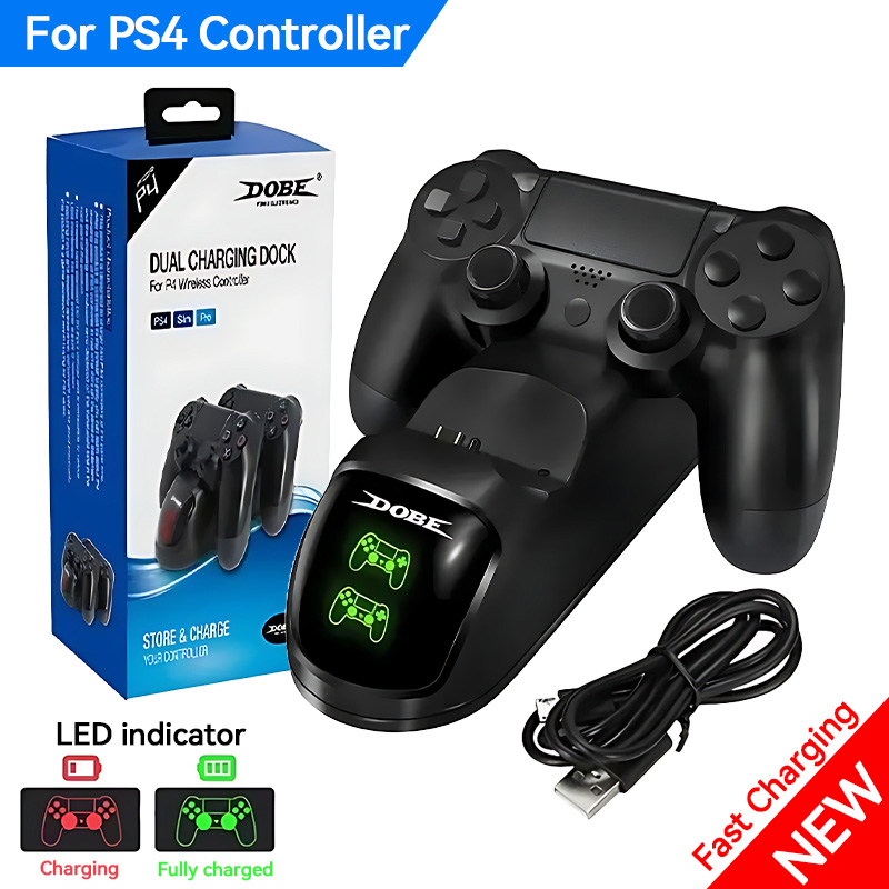 Gaming Console Station - 새로운 PS4 충전 스테이션 게임 컨트롤러