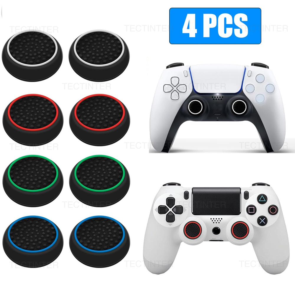 Gaming Console Pc - PS5/PS4/PS3/스위치 2용 실리콘 아날로그 썸스틱 그립