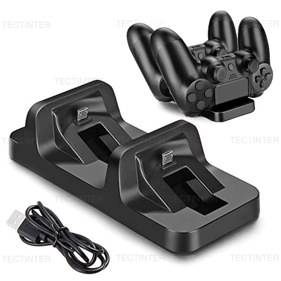 PS4 컨트롤러용 듀얼 충전기 도킹 스테이션, 소니 플 - Gaming Console Station 리뷰 및 가격