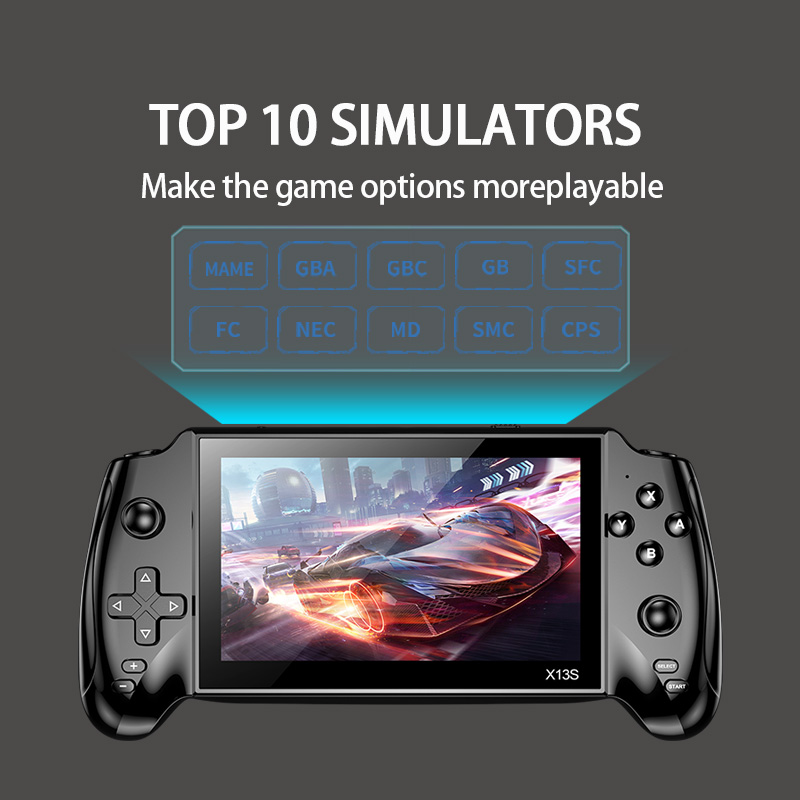 X13S 레트로 휴대용 게임 콘솔, 5.5인치 대형 디 - Gaming Console Zone 리뷰 및 가격