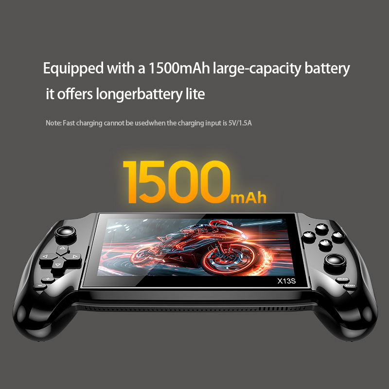 X13S 레트로 휴대용 게임 콘솔, 5.5인치 대형 디 - Gaming Console Zone 리뷰 및 가격