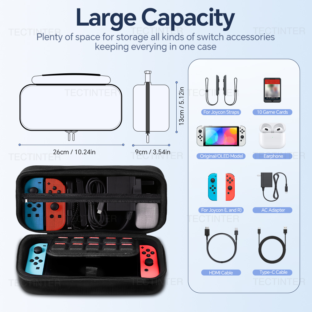 닌텐도 스위치 콘솔용 휴대용 보관 케이스, 충격 방지  - Gaming Console Bag 리뷰 및 가격