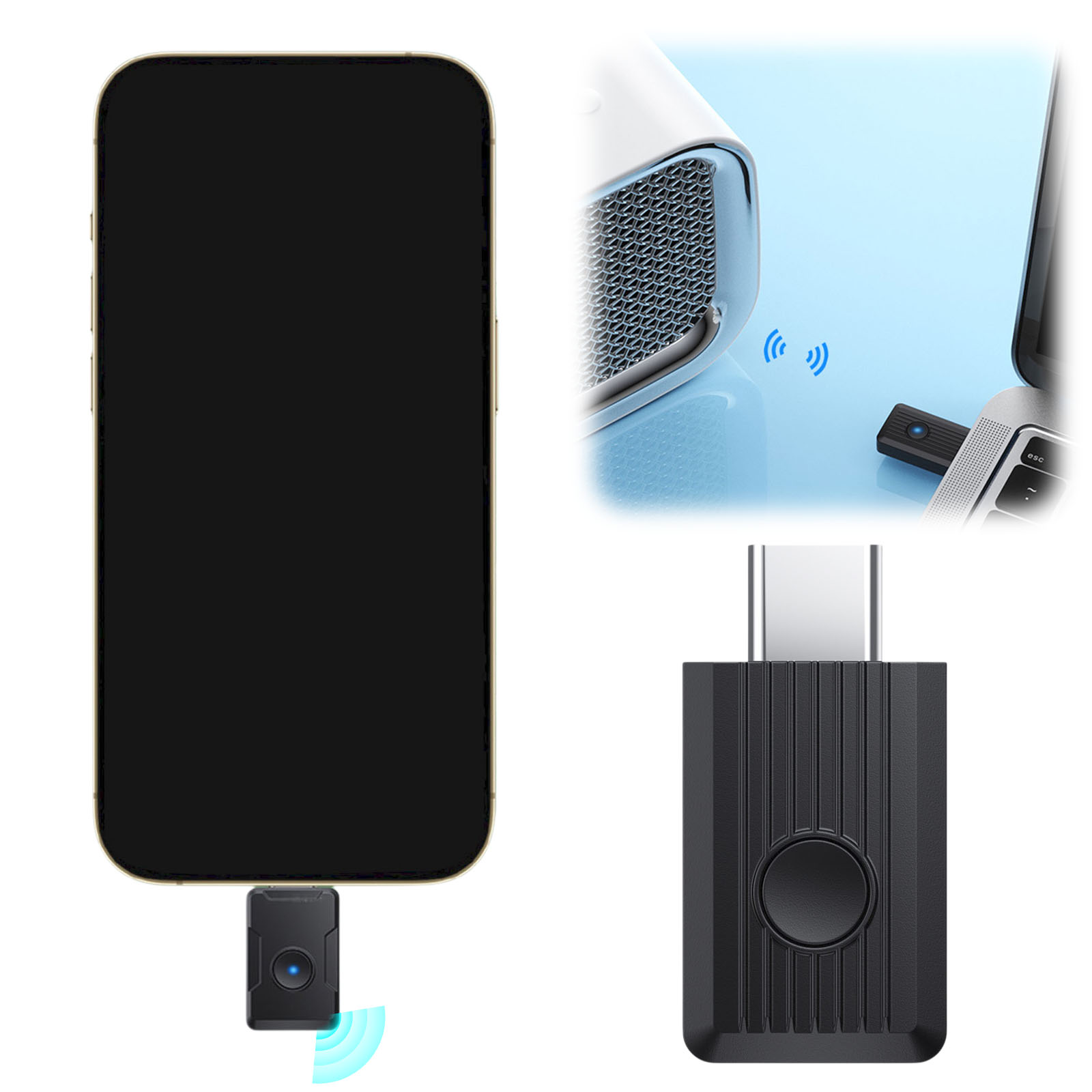 블루투스 호환 6.0 Type-C USB 동글 Aura - Gaming Console Pc 리뷰 및 가격