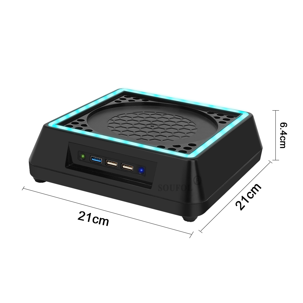 Xbox 시리즈 X 콘솔용 냉각 팬 LED 조명 외부  - Microsoft Console Xbox Series X 리뷰 및 가격