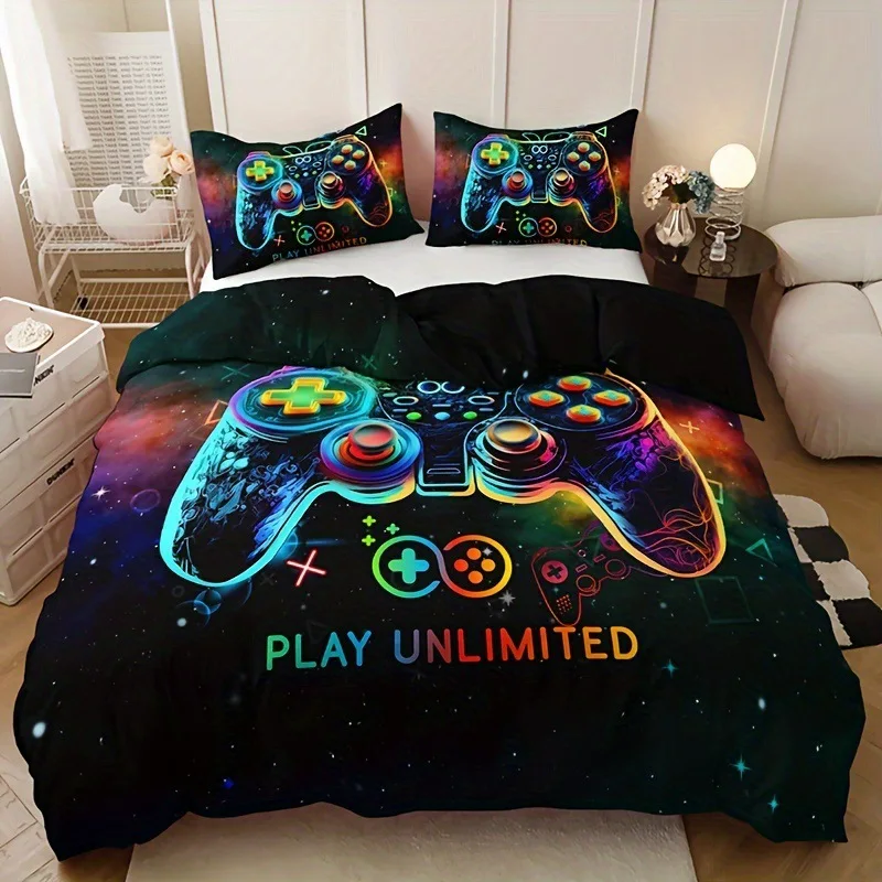 게임 콘솔 이불 커버 세트 (남아/여아/아동용) 우주  - Gaming Console Zone 리뷰 및 가격