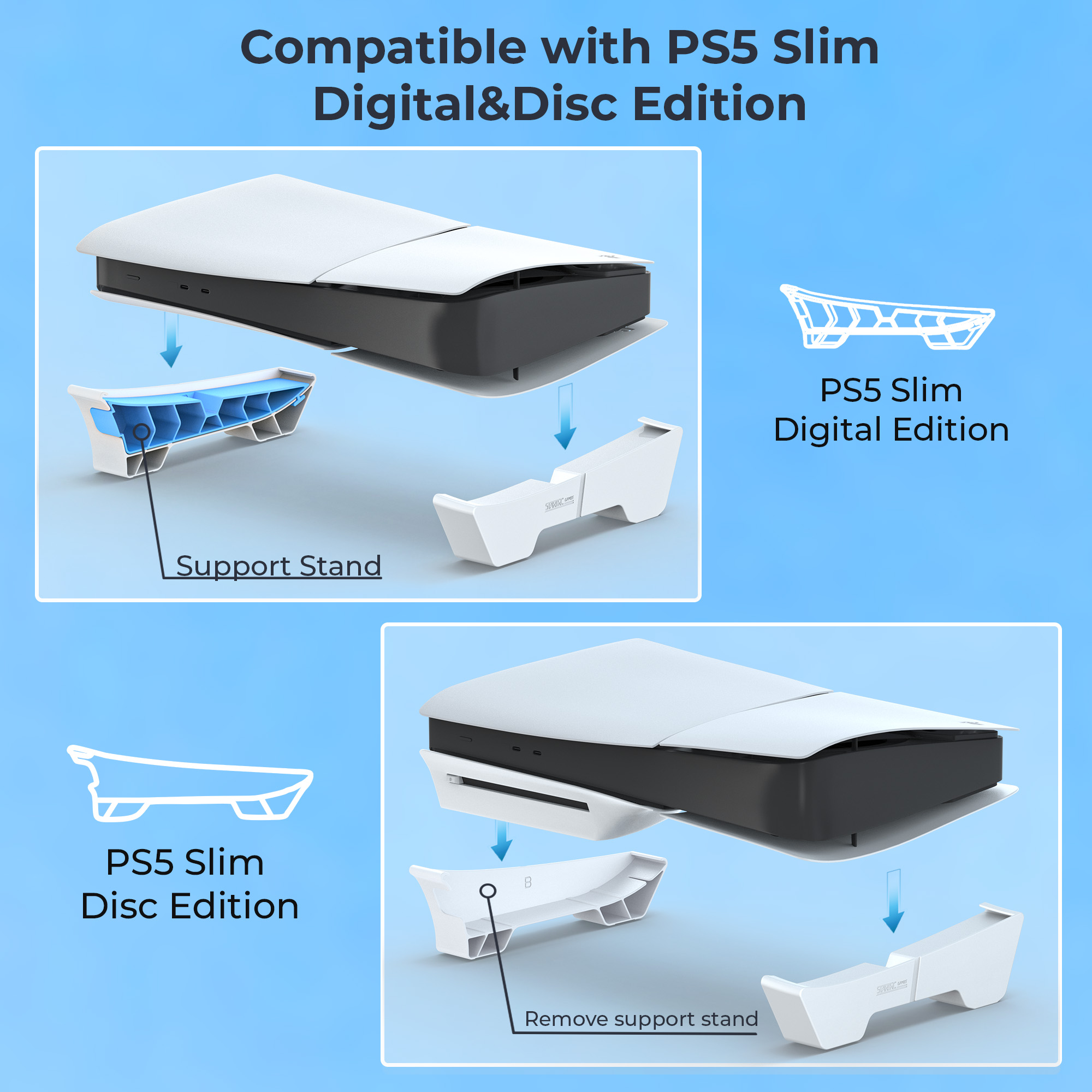 소니 PS5 프로 슬림 콘솔 플레이스테이션 PS 5용  - Gaming Console Station 리뷰 및 가격